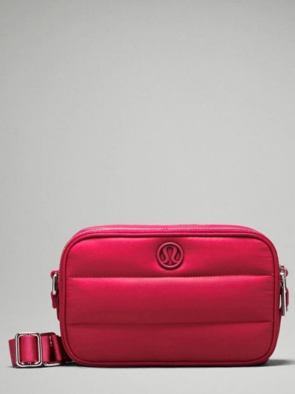 LULULEMON WONDER PUFF CROSSBODY CAMERA BAG 2 L VINTAGE ROSE
